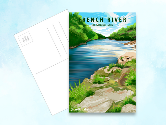 French River Provincial Park - Postcard