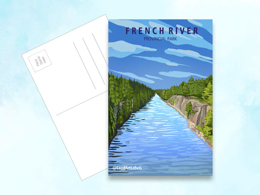 French River Provincial Park - Postcard