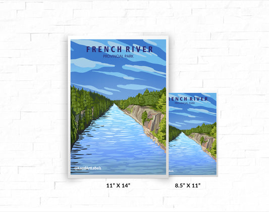 French River Provincial Park - Poster