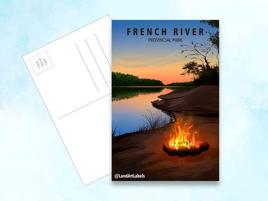 French River Provincial Park - Postcard