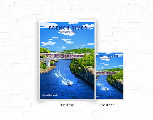 French River Provincial Park - Poster