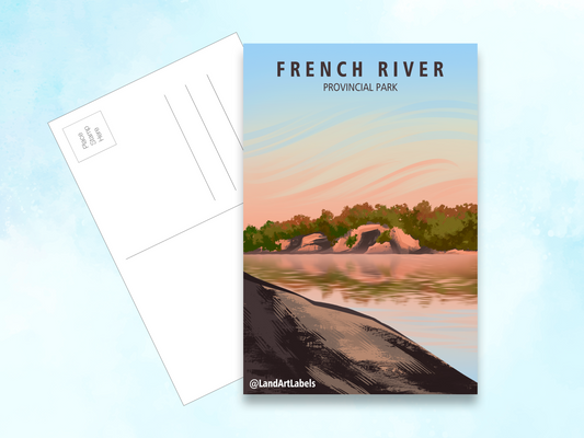 French River Provincial Park - Postcard