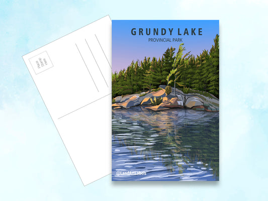 Grundy Lake Provincial Park - Postcard