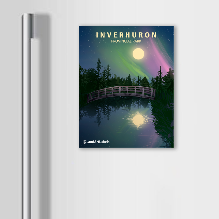 Inverhuron Provincial Park, Night - Magnet