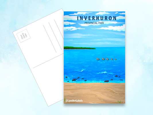 Inverhuron Provincial Park - Postcard
