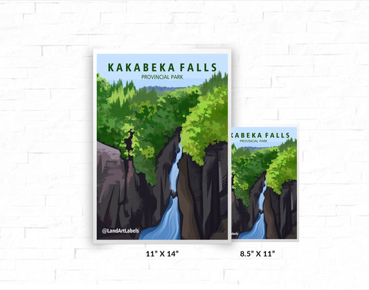 Kakabeka Falls Provincial Park - Poster