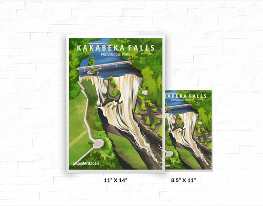 Kakabeka Falls Provincial Park - Poster
