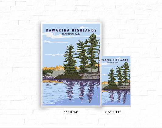 Kawartha Highlands Provincial Park - Poster