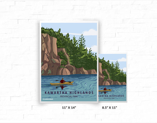 Kawartha Highlands Provincial Park - Poster
