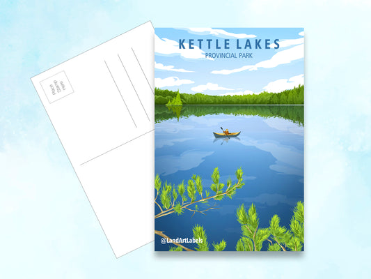 Kettle Lakes Provincial Park - Postcard