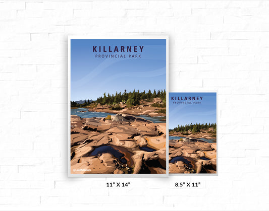 Killarney Provincial Park - Poster
