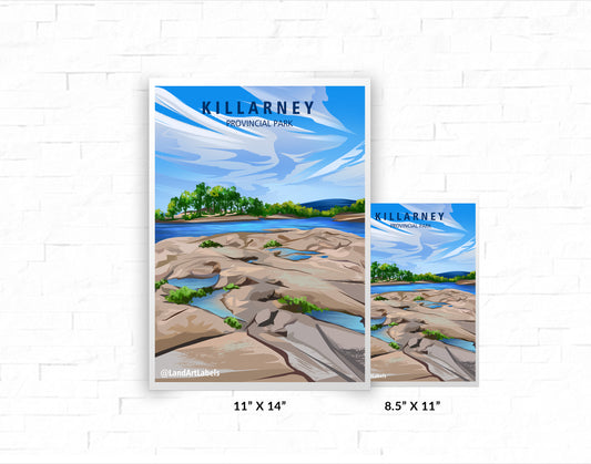 Killarney Provincial Park - Poster