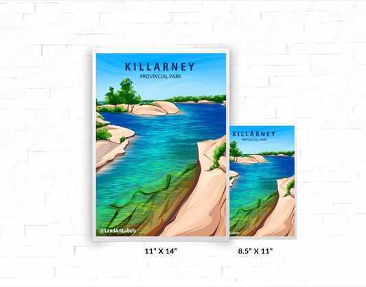 Killarney Provincial Park - Poster