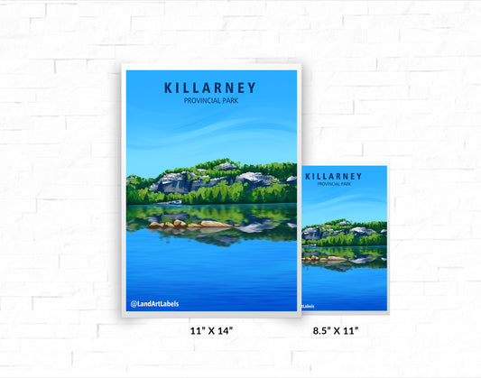Killarney Provincial Park - Poster