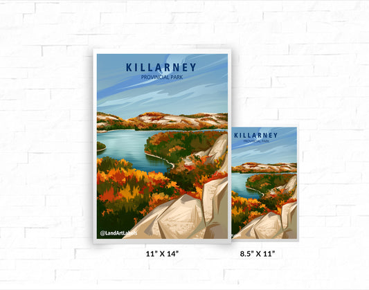 Killarney Provincial Park, Fall - Poster