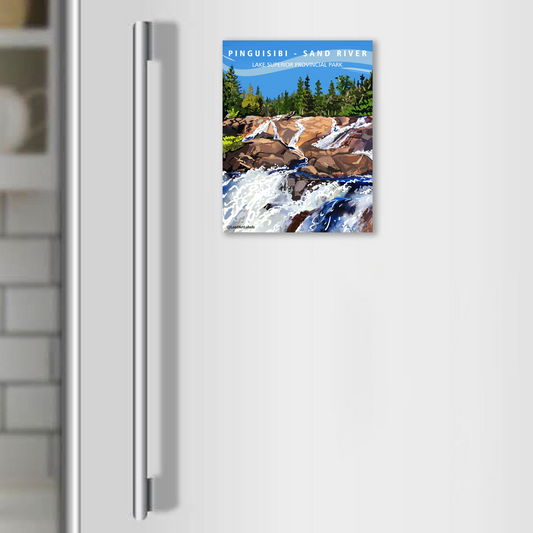 Lake Superior, Pinguisibi, Sand River - Magnet