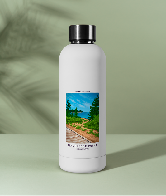 MacGregor Point Provincial Park, Boardwalk, Beach - Card Sticker