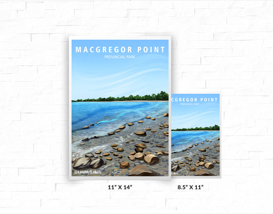MacGregor Point Provincial Park, Beach - Poster