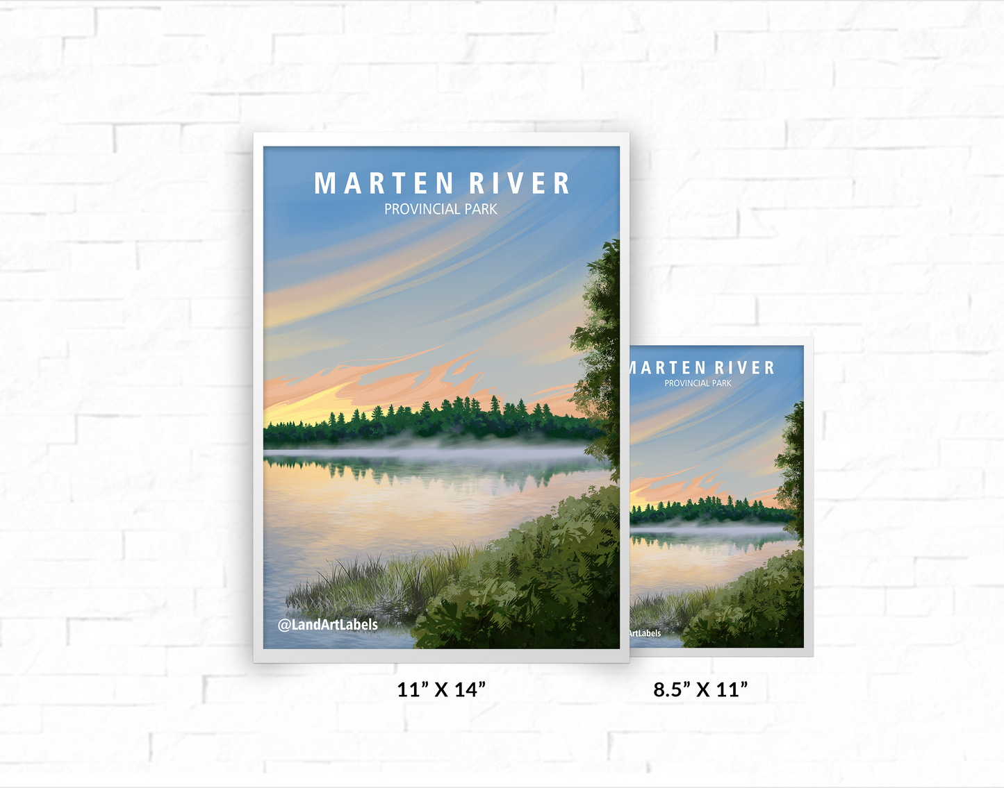 Marten River Provincial Park - Poster