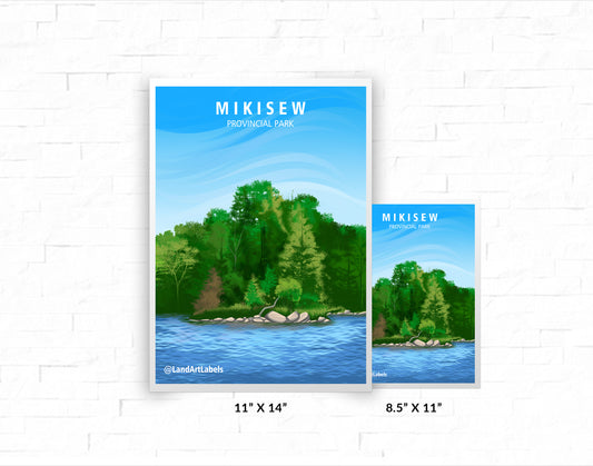 Mikisew Provincial Park - Poster