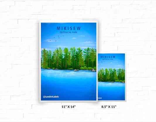 Mikisew Provincial Park - Poster