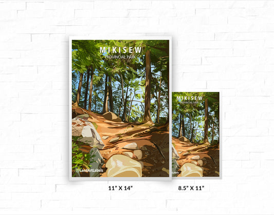 Mikisew Provincial Park - Poster