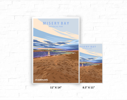 Misery Bay Provincial Park - Poster