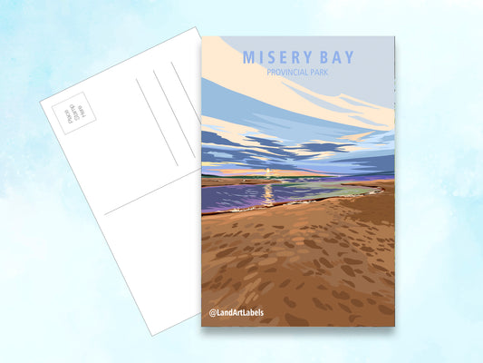 Misery Bay Provincial Park - Postcard