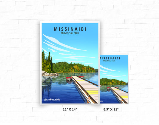 Missinaibi Provincial Park - Poster