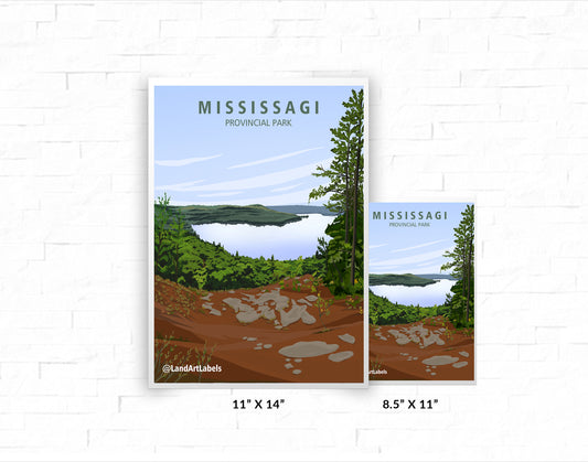 Mississagi Provincial Park - Poster