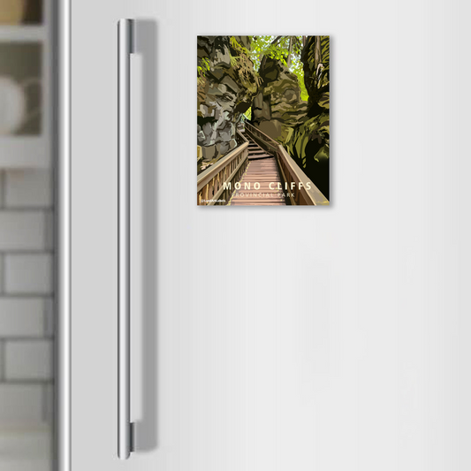 Mono Cliffs Provincial Park Boardwalk - Magnet