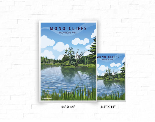 Mono Cliffs Provincial Park - Poster
