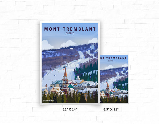 Mont Tremblant - Poster