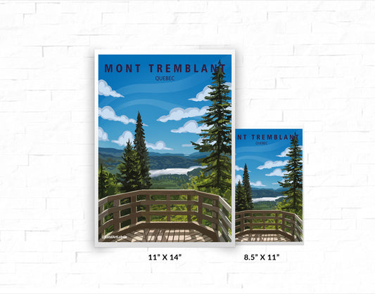 Mont Tremblant - Poster