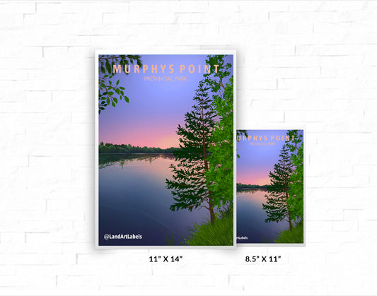 Murphys Point Provincial Park - Poster