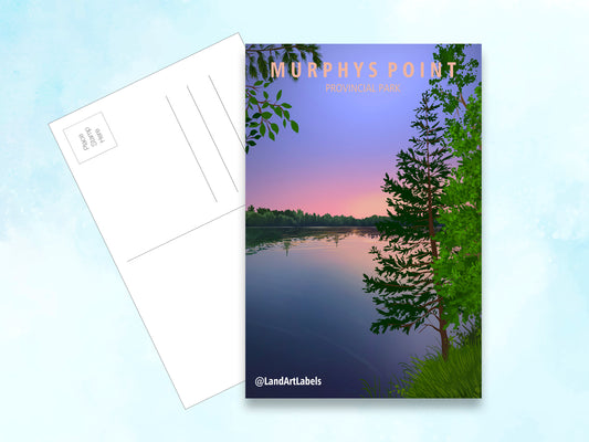 Murphys Point Provincial Park - Postcard