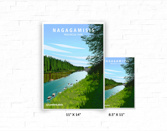 Nagagamisis Provincial Park - Poster
