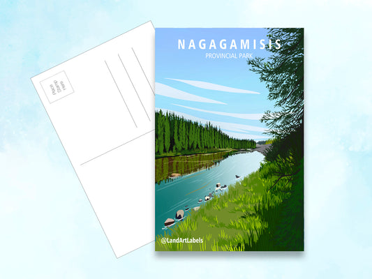 Nagagamisis Provincial Park - Postcard