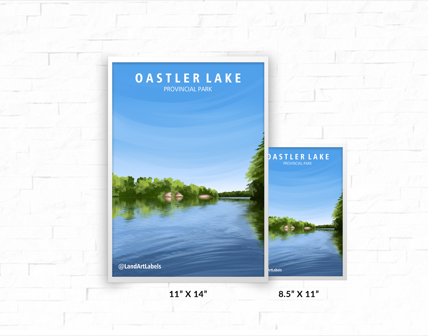 Oastler Lake Provincial Park - Poster