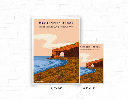 PEI National Park, Mackenzies Brook - Poster