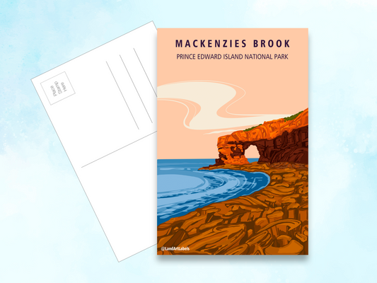 PEI National Park, Mackenzies Brook - Postcard
