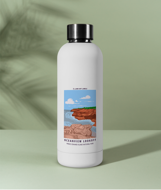 PEI National Park, Oceanview Lookoff - Card Sticker