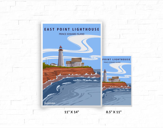 PEI, East Point Lighthouse - Poster