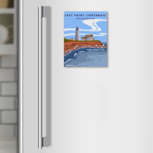 PEI, East Point Lighthouse - Magnet