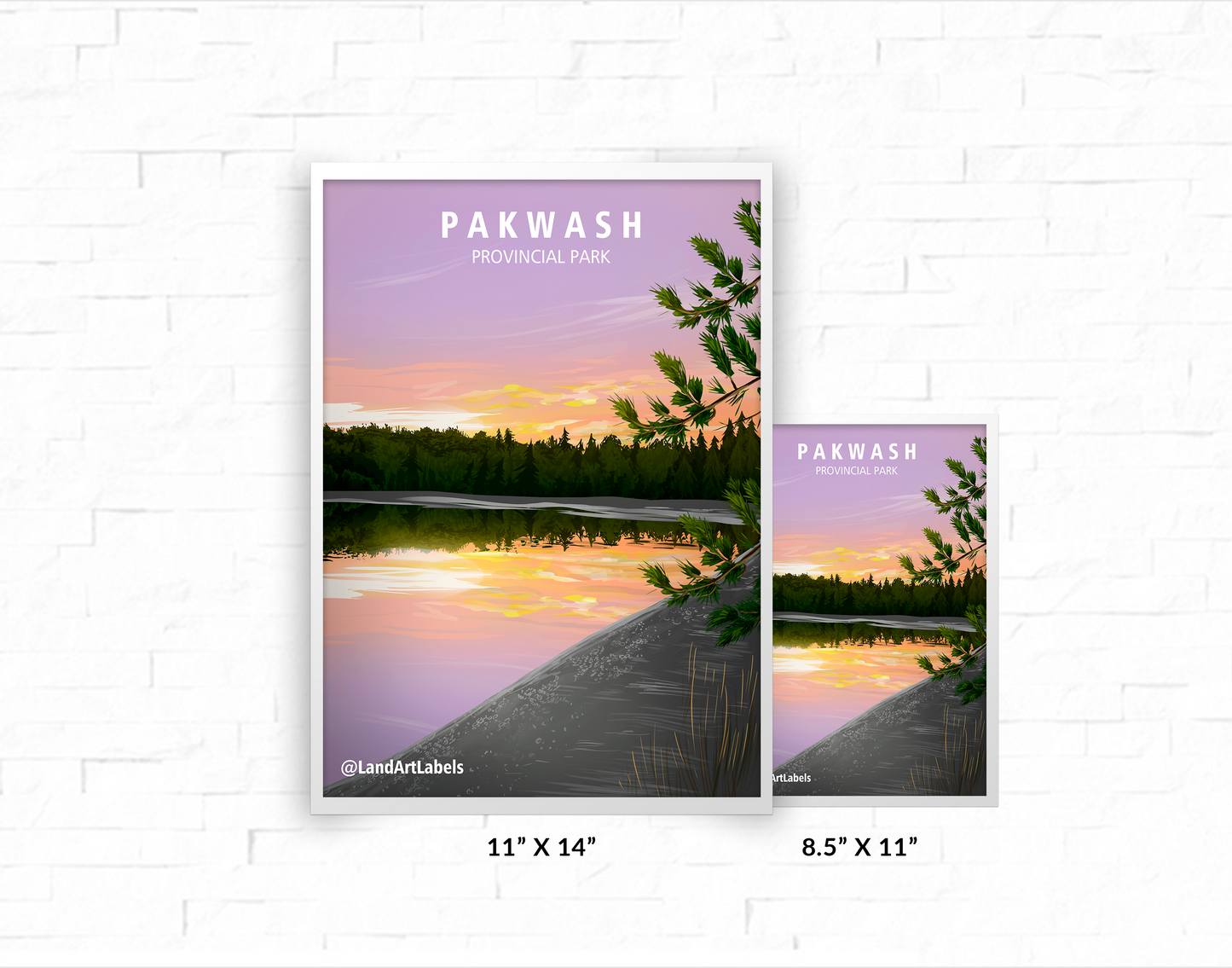 Pakwash Provincial Park - Poster