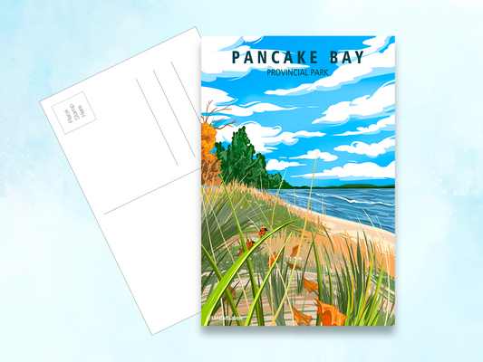 Pancake Bay Provincial Park, Marram Grass - Postcard