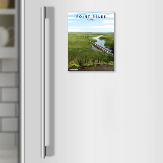 Point Pelee National Park, Boardwalk - Magnet
