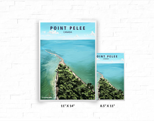 Point Pelee National Park, Aerial - Poster