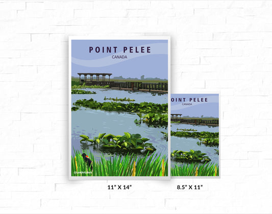 Point Pelee National Park, Boardwalk - Poster