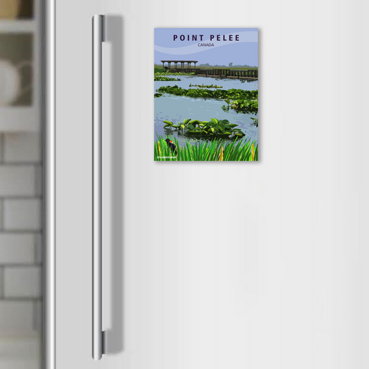 Point Pelee National Park, Boardwalk - Magnet